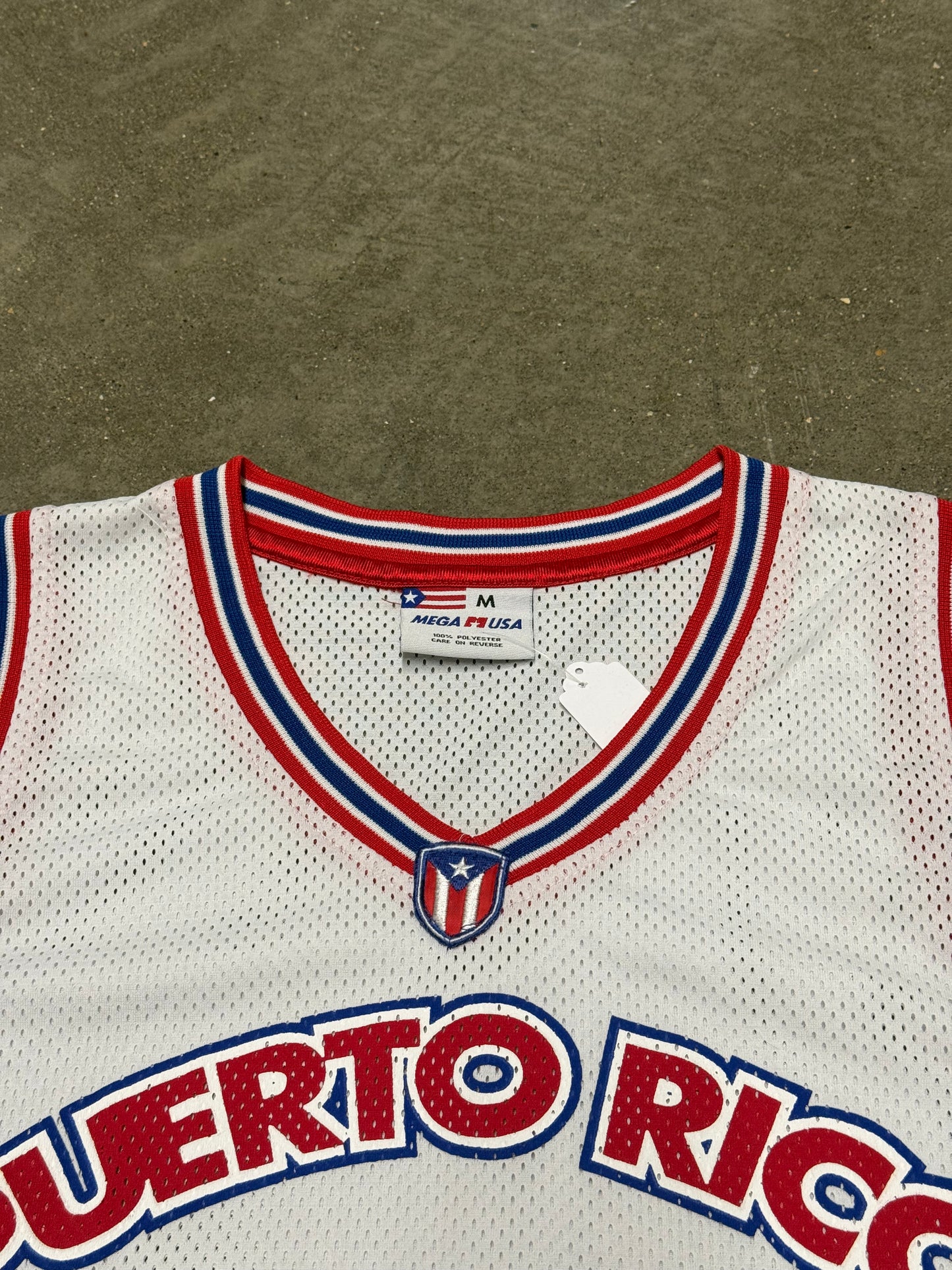 Vintage Puerto Rico Basketball National Jersey