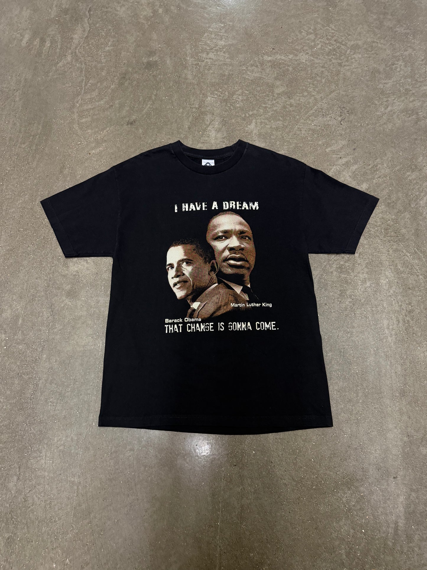 Vintage MLK Obama I have a Dream t-shirt