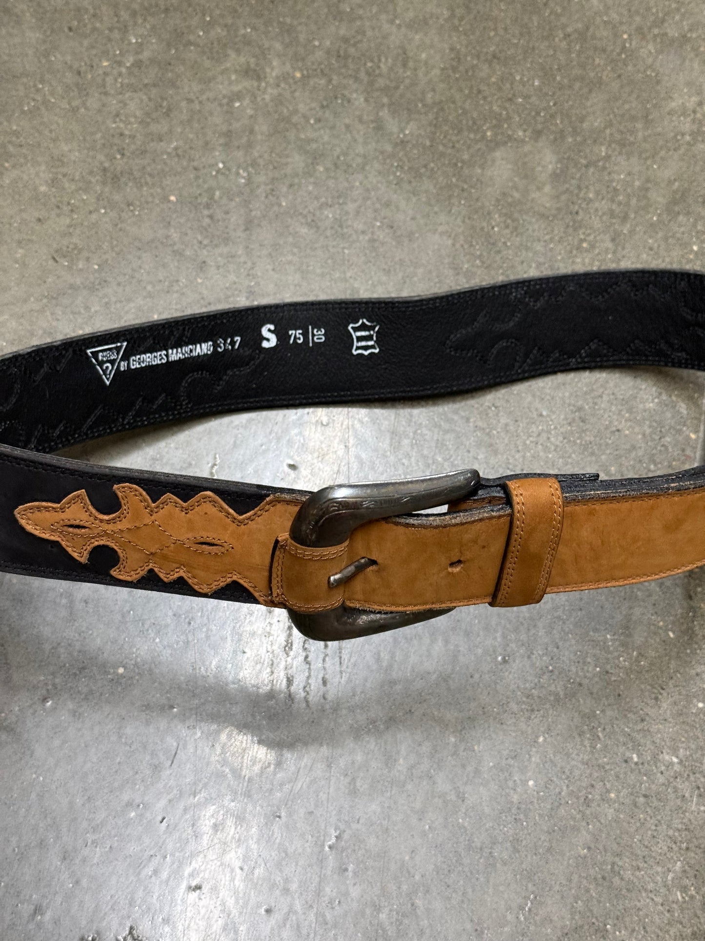 Vintage Guess Jeans Western Belt