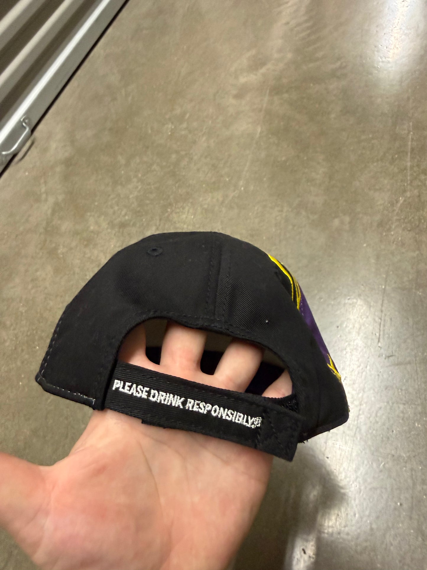 Crown Royal Racing Flames Nascar Hat