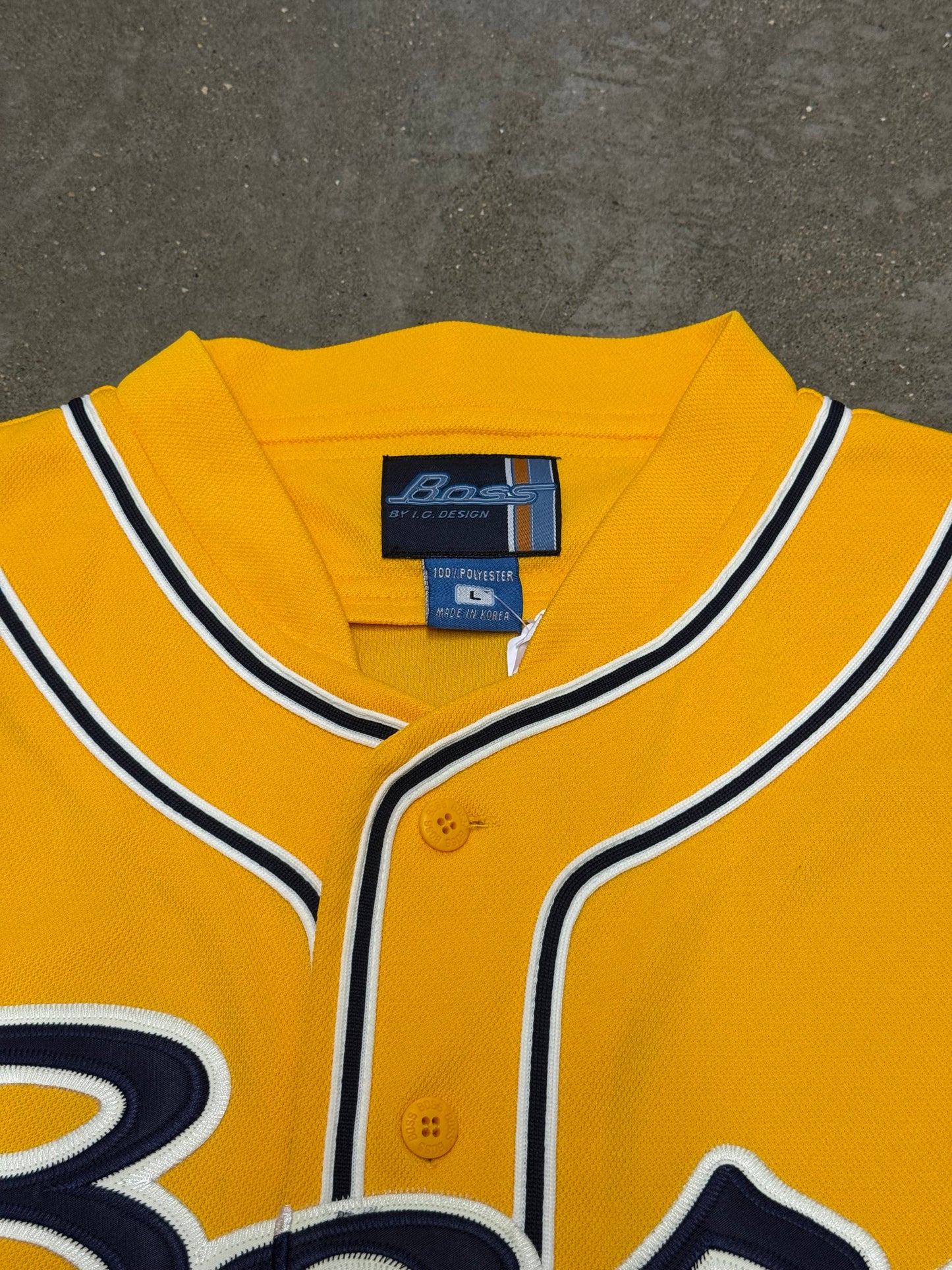 Boss Y2K Baseball Hip-Hop Jersey