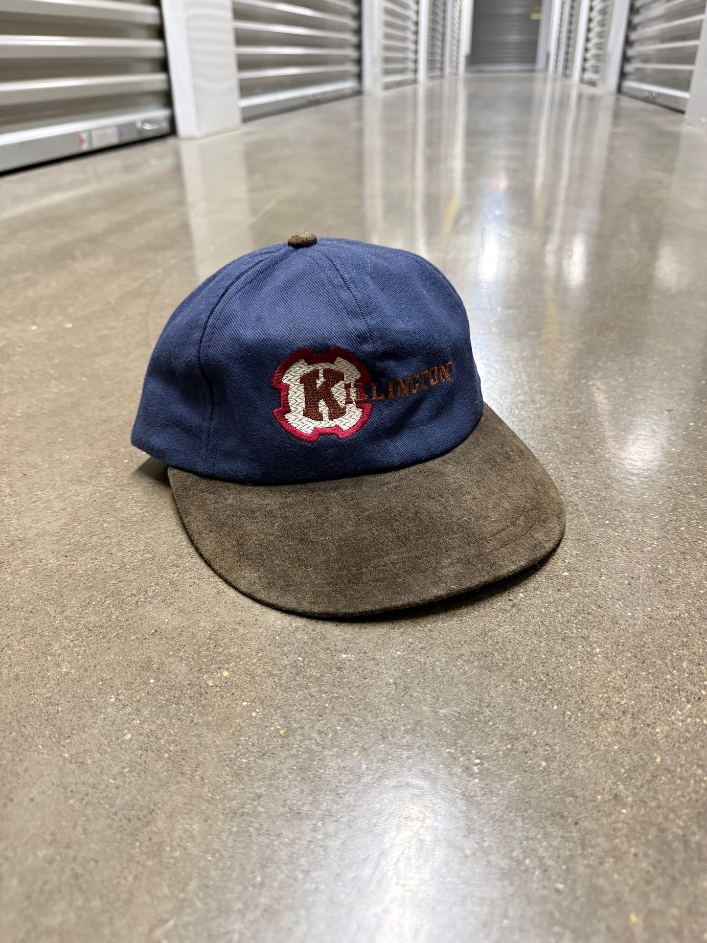 Vintage Leather Strap-back Golf Style Killington Hat