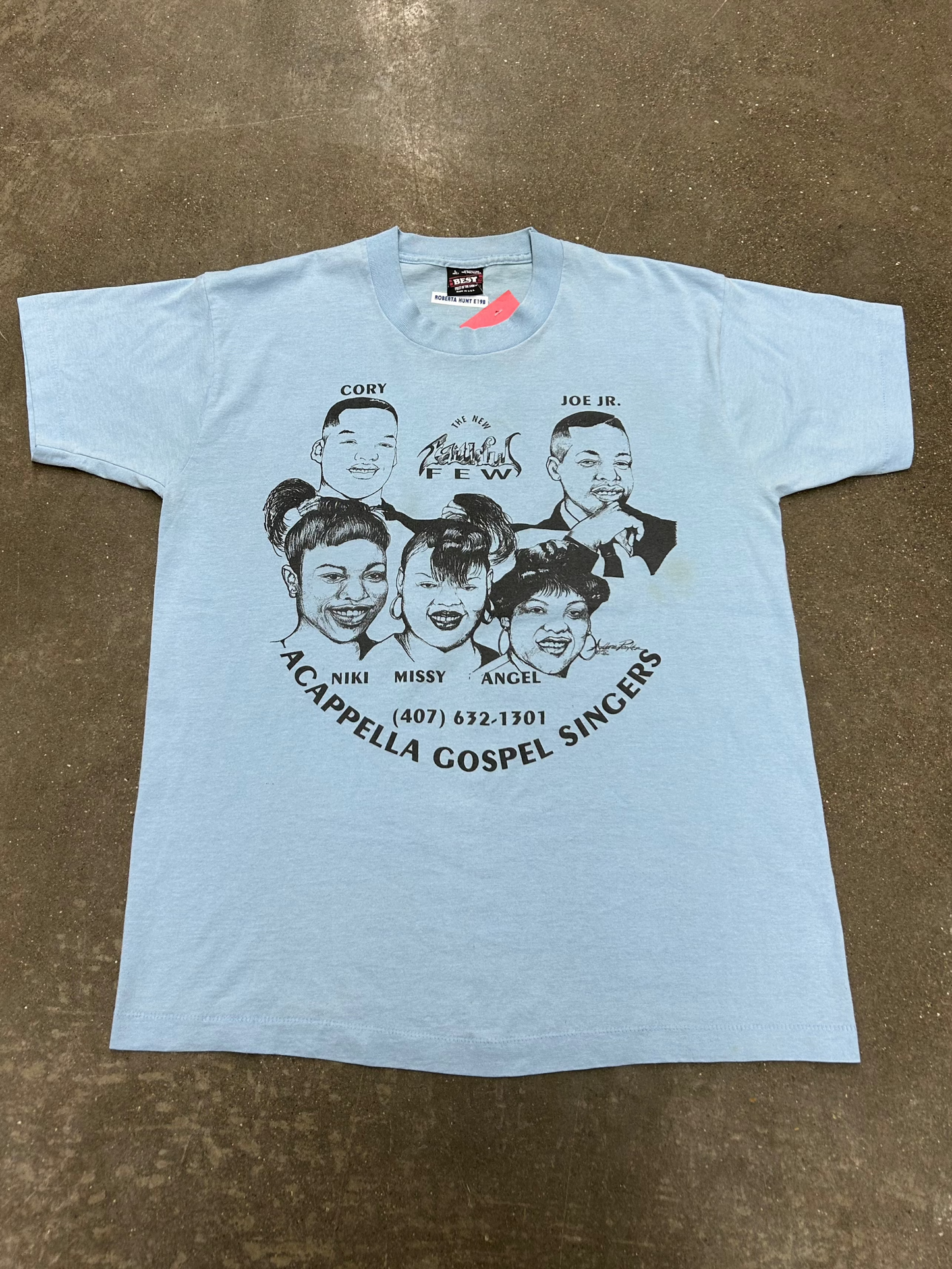 1989 Acapella Gospel Singers T-Shirt