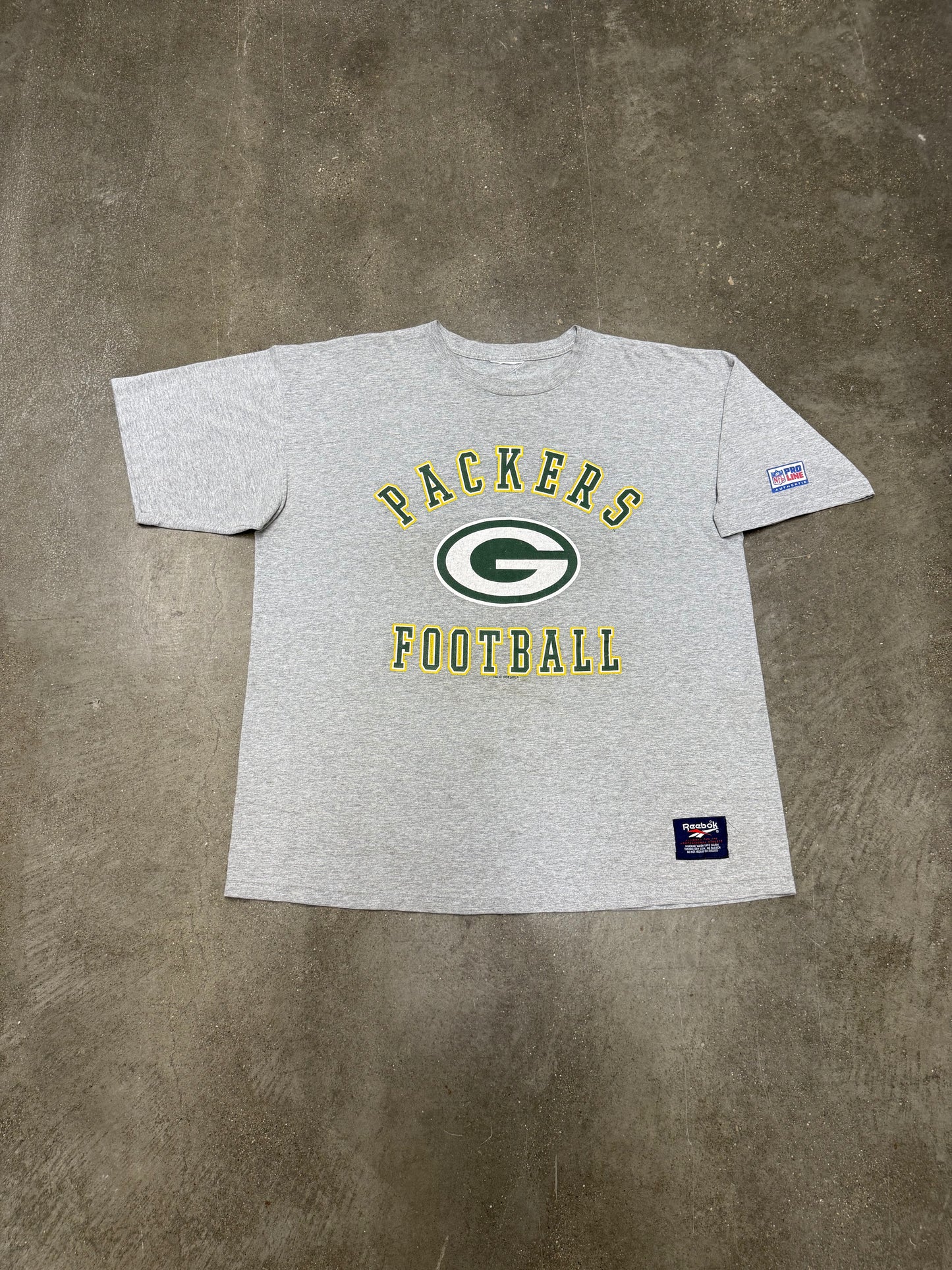 1998 Green Bay Packers Vintage Reebok T-Shirt