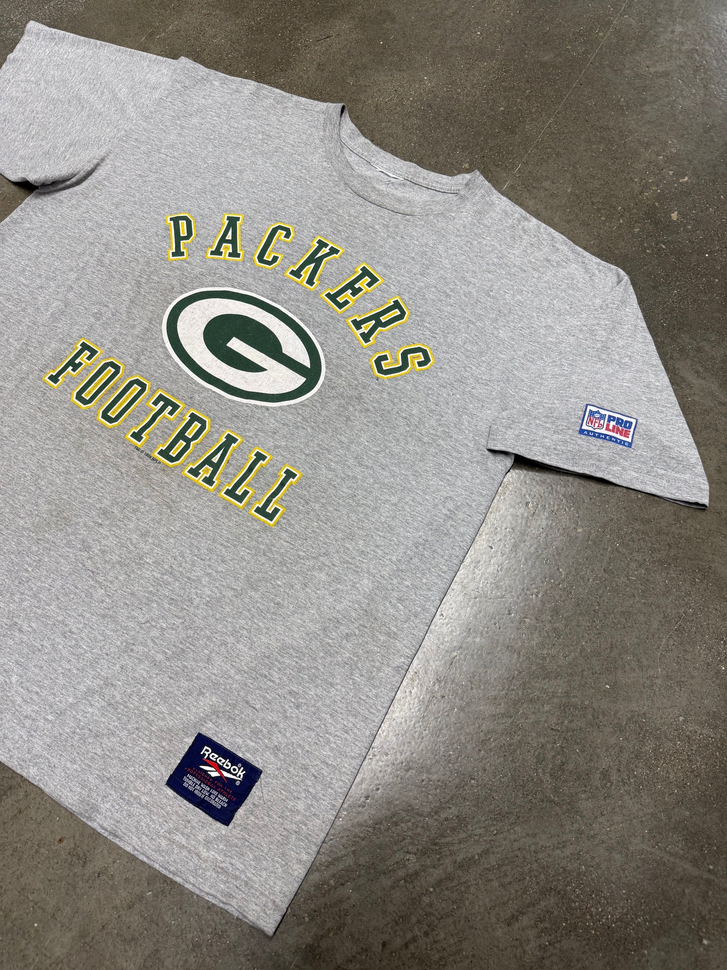 1998 Green Bay Packers Vintage Reebok T-Shirt