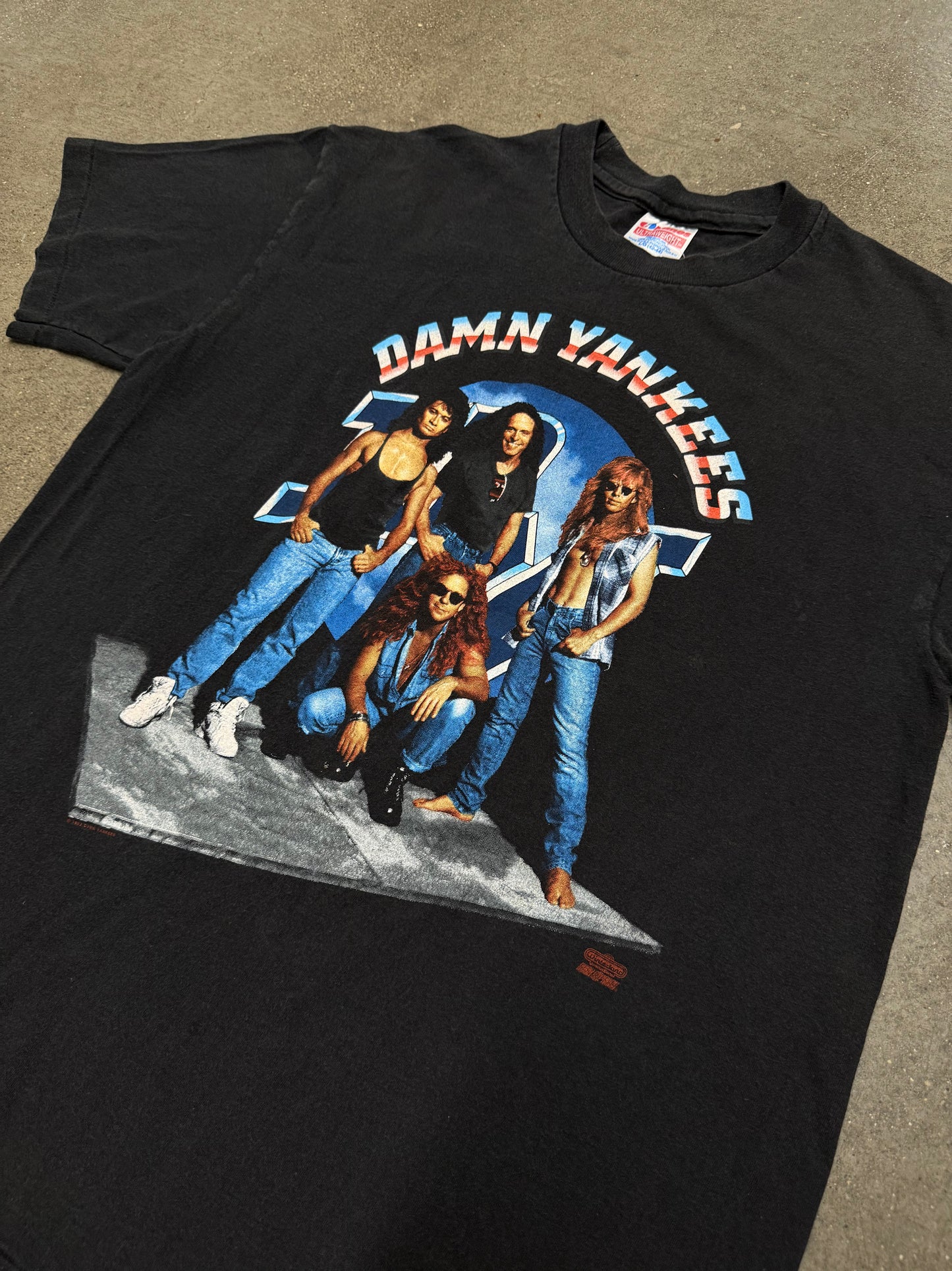 1993 Damn Yankees Vintage Concert T-Shirt