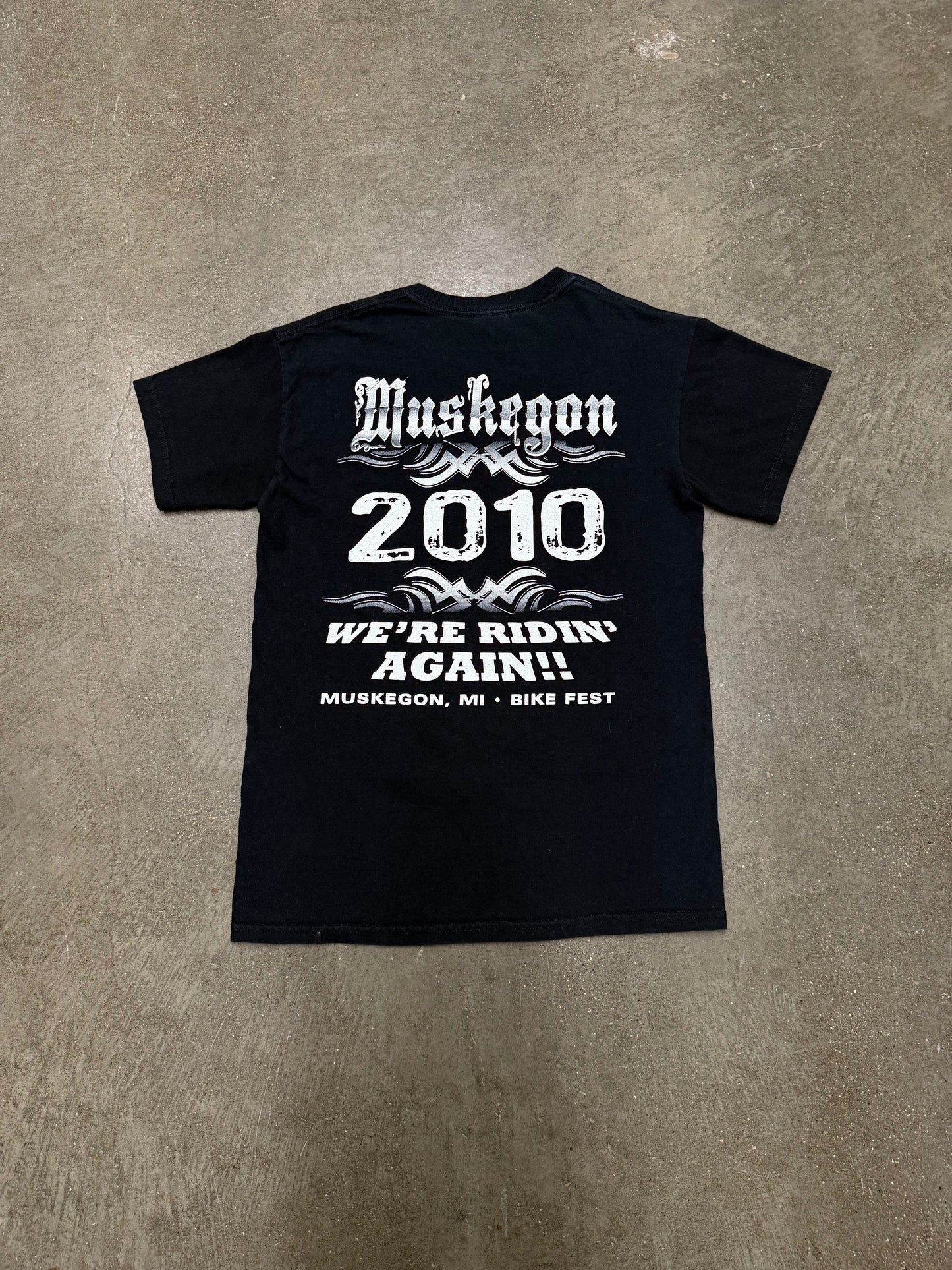 2010 Muskegon, Michigan Bike Vintage T-Shirt