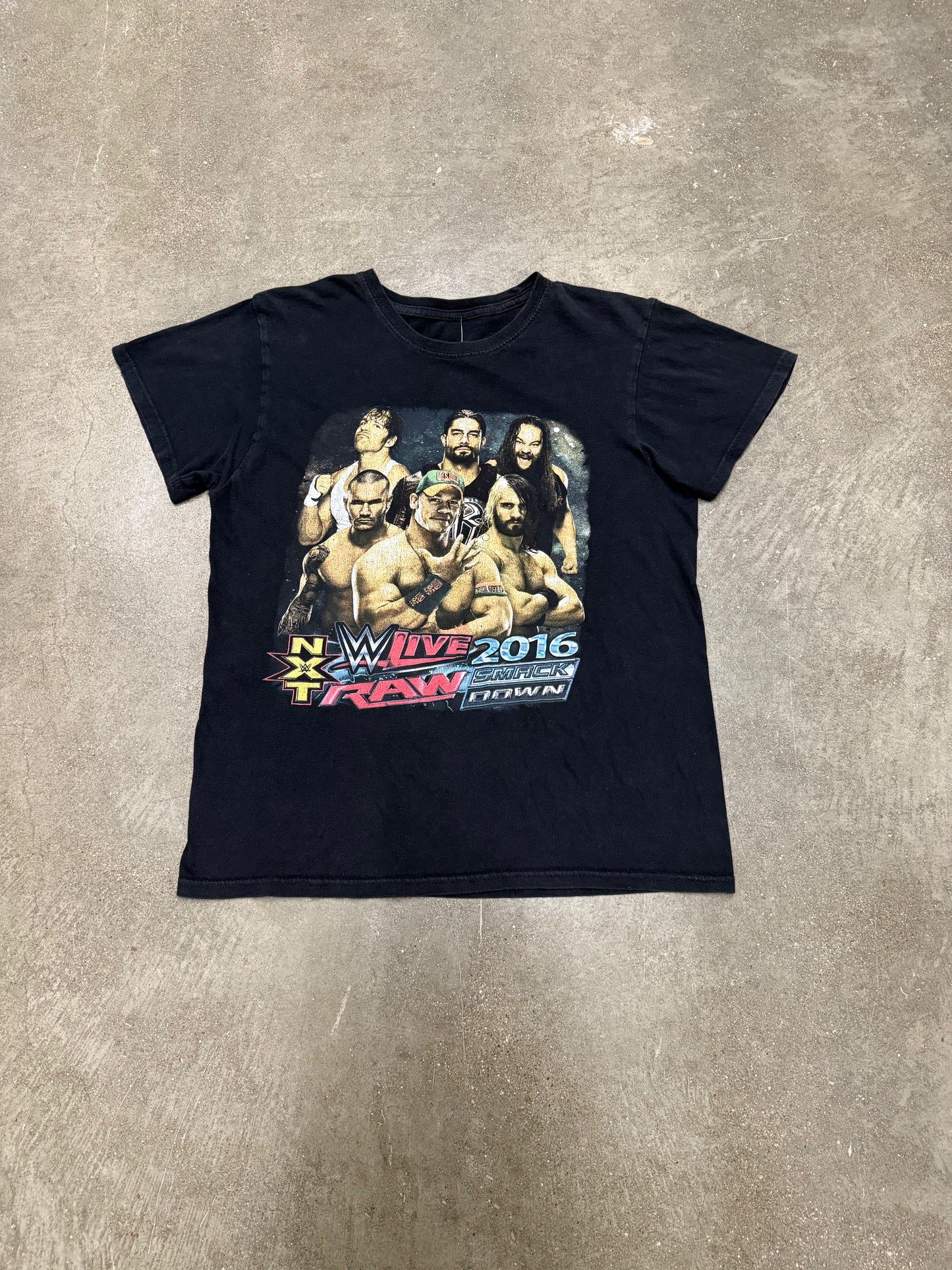 2016 WWE Vintage T-Shirt