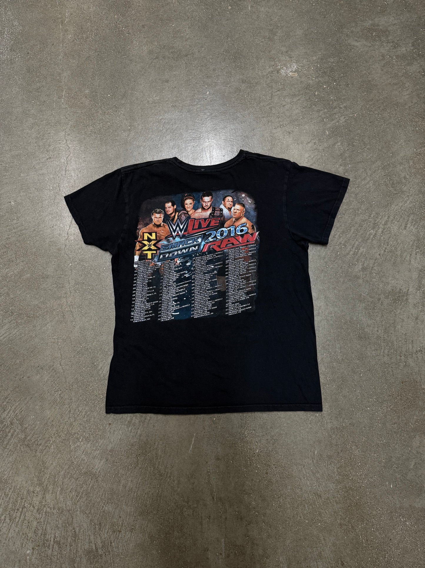 2016 WWE Vintage T-Shirt
