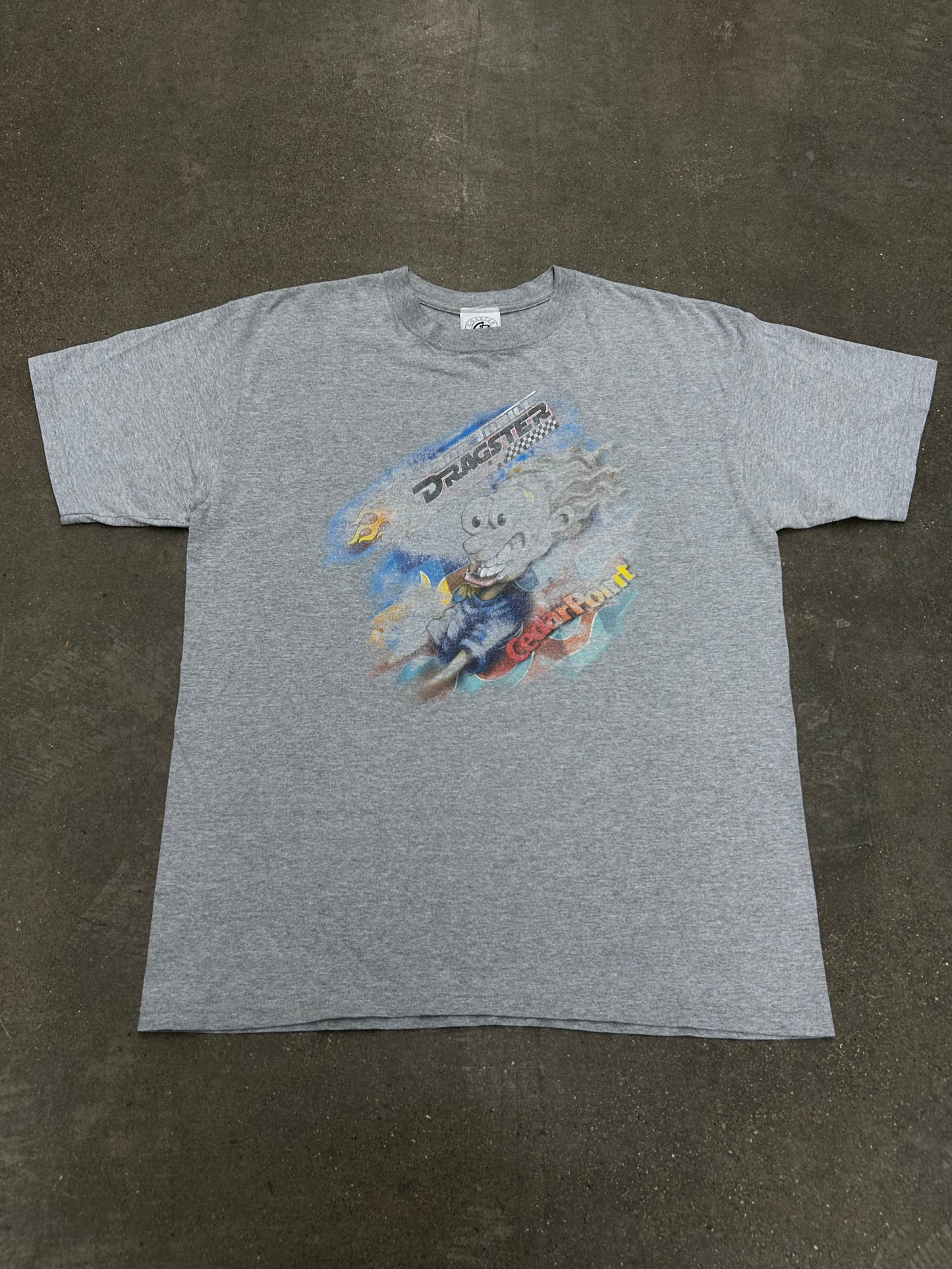 Y2K Cedar Point Top Thrill Dragster T-Shirt