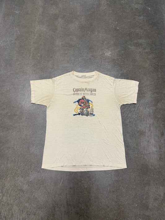 Vintage 1970's Captain Morgan Single Stitch T-Shirt