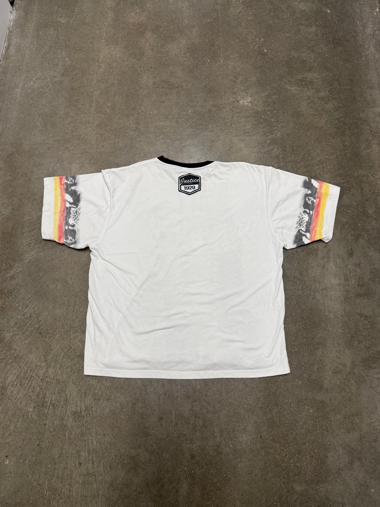 Vintage Y2K Justice Popeye Basketball T-Shirt