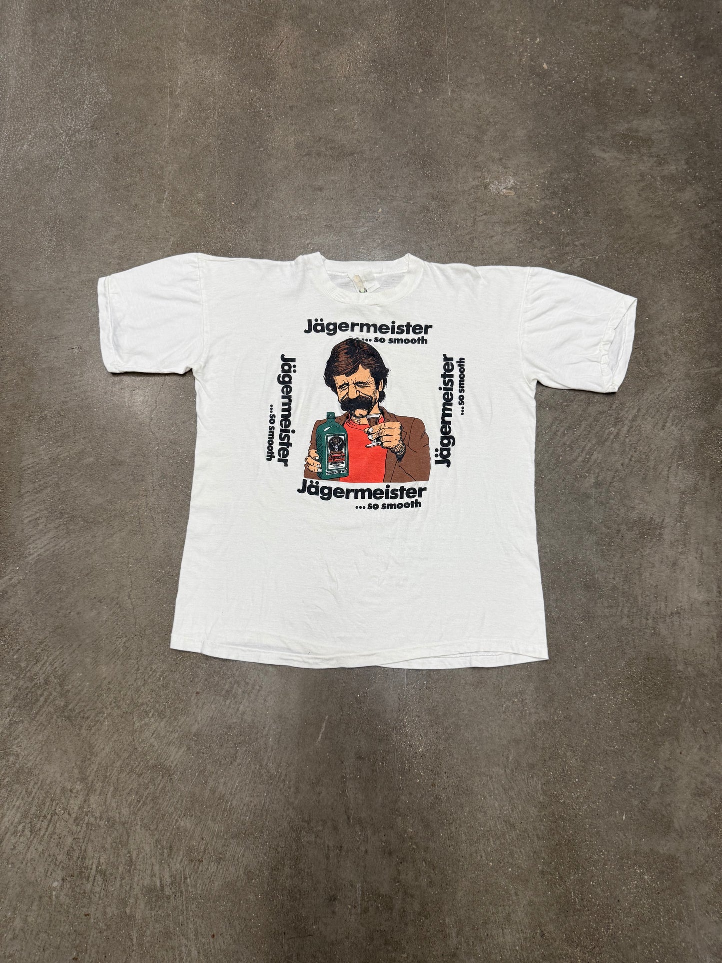 Vintage 1980s Jägermeister Single Stitch T-Shirt