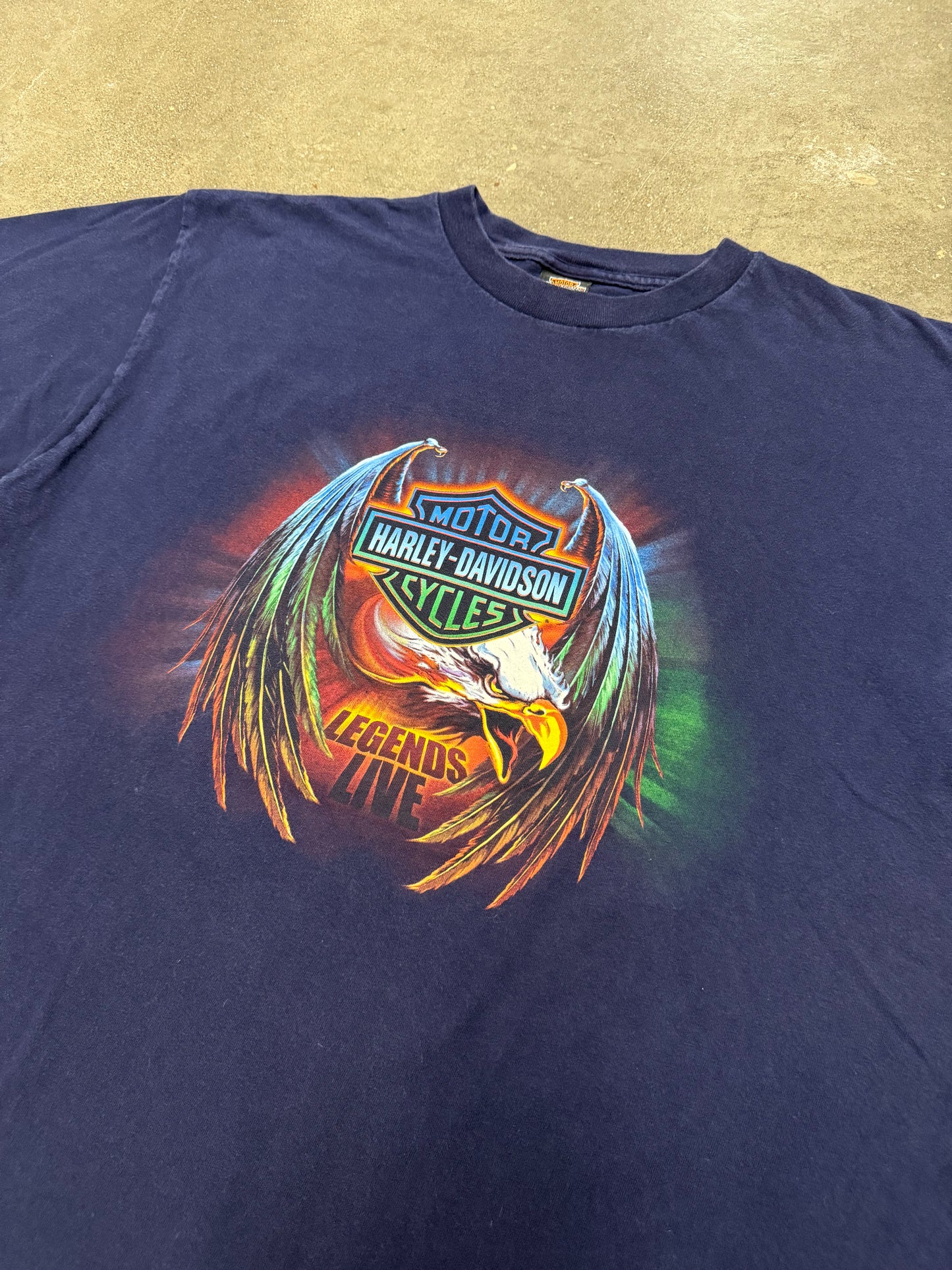 Vintage Y2K Harley Davidson Menomonee, WI T-Shirt