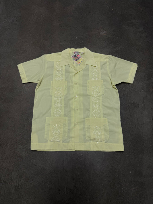 1990's Embroidered Button Up