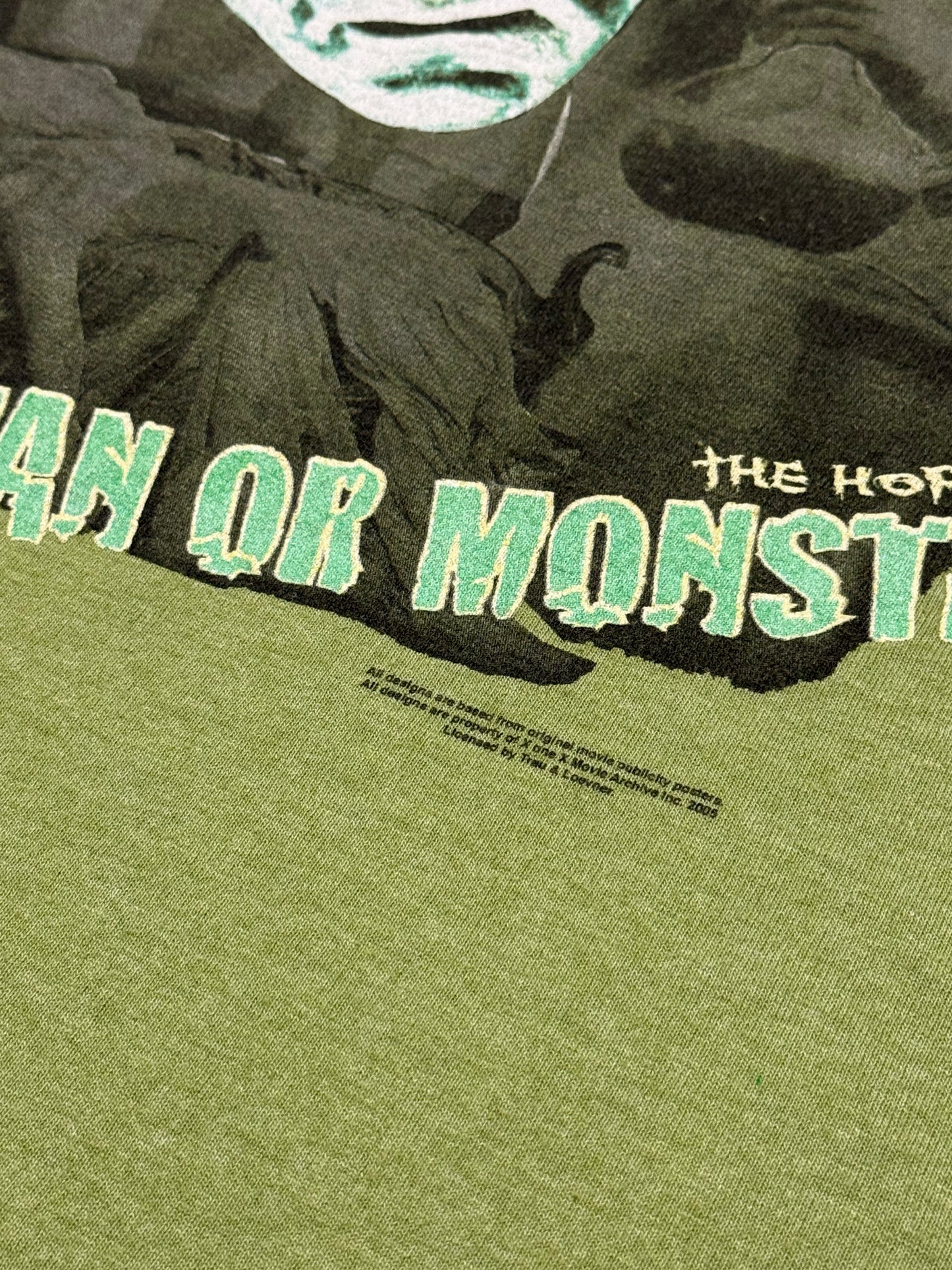 2005 Frankenstein TNT Halloween T-shirt