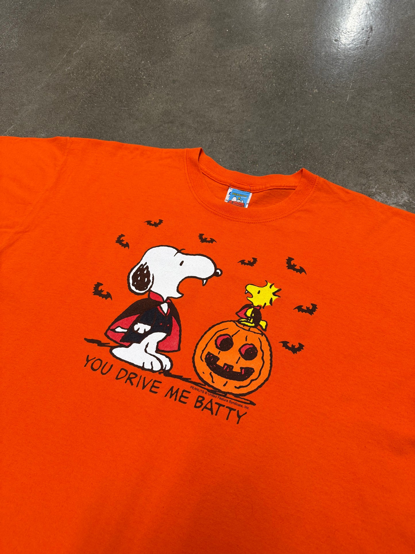 Vintage Peanuts Charlie Brown Snoopy Halloween T-shirt