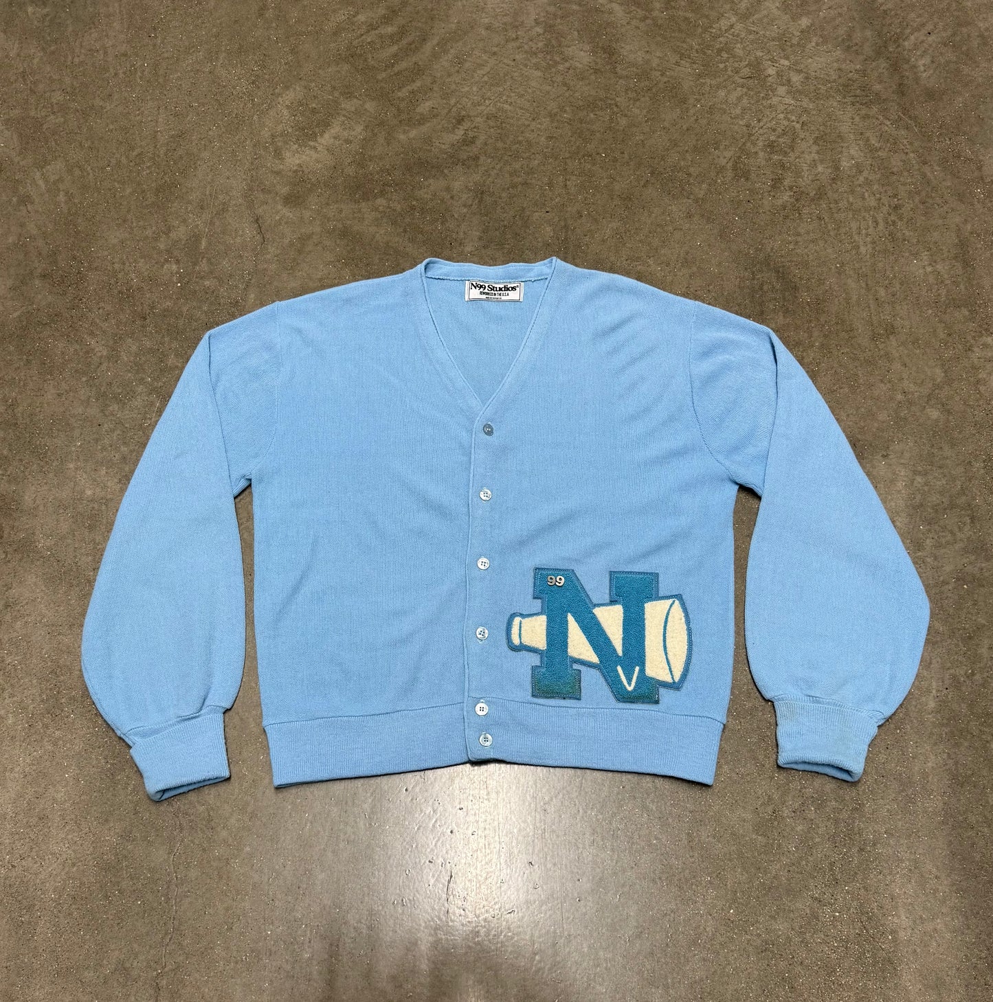 N99 Studios Varsity Cardigan