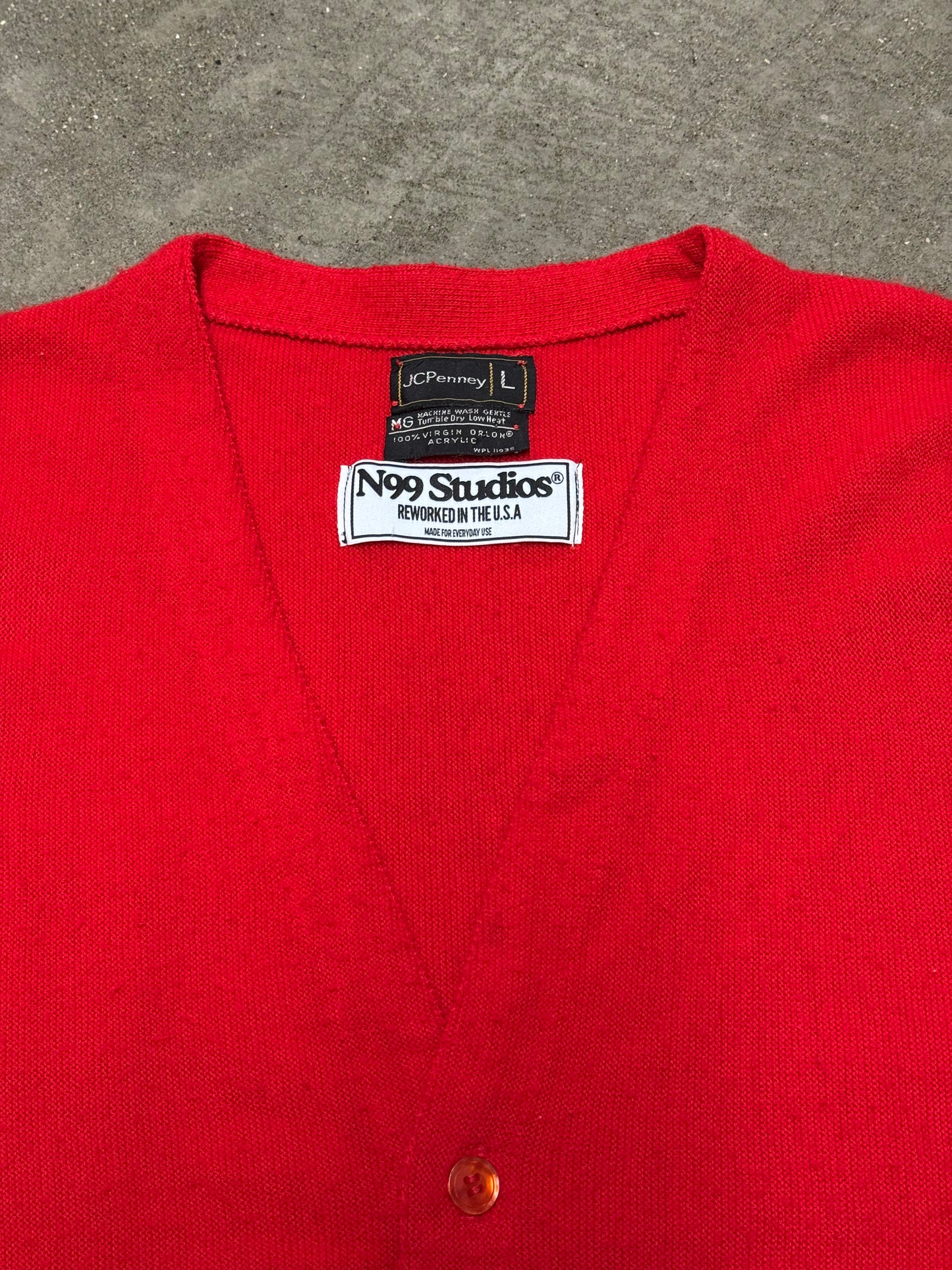 N99 Studios Varsity Cardigan