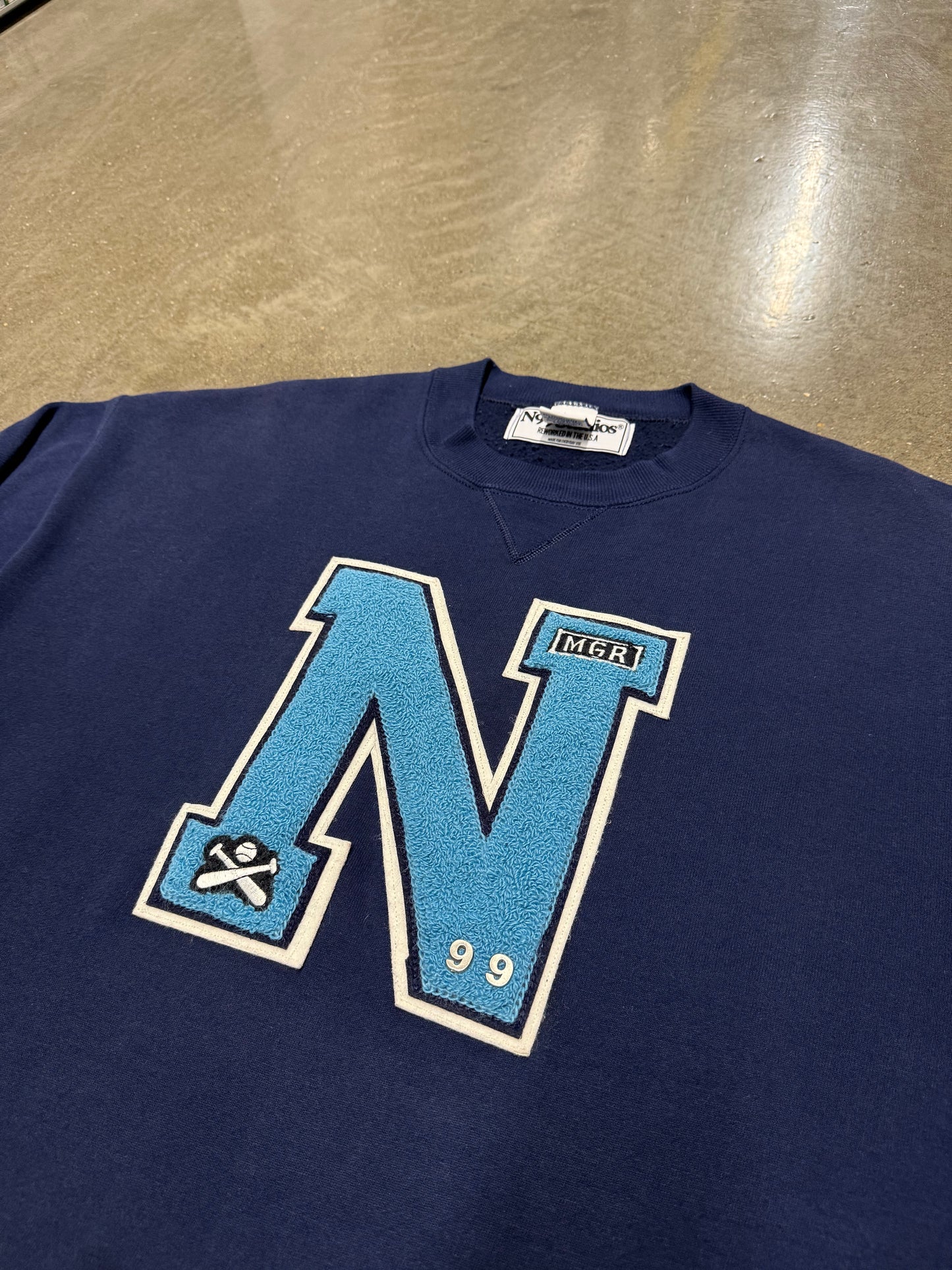 N99 Studios Varsity Crewneck