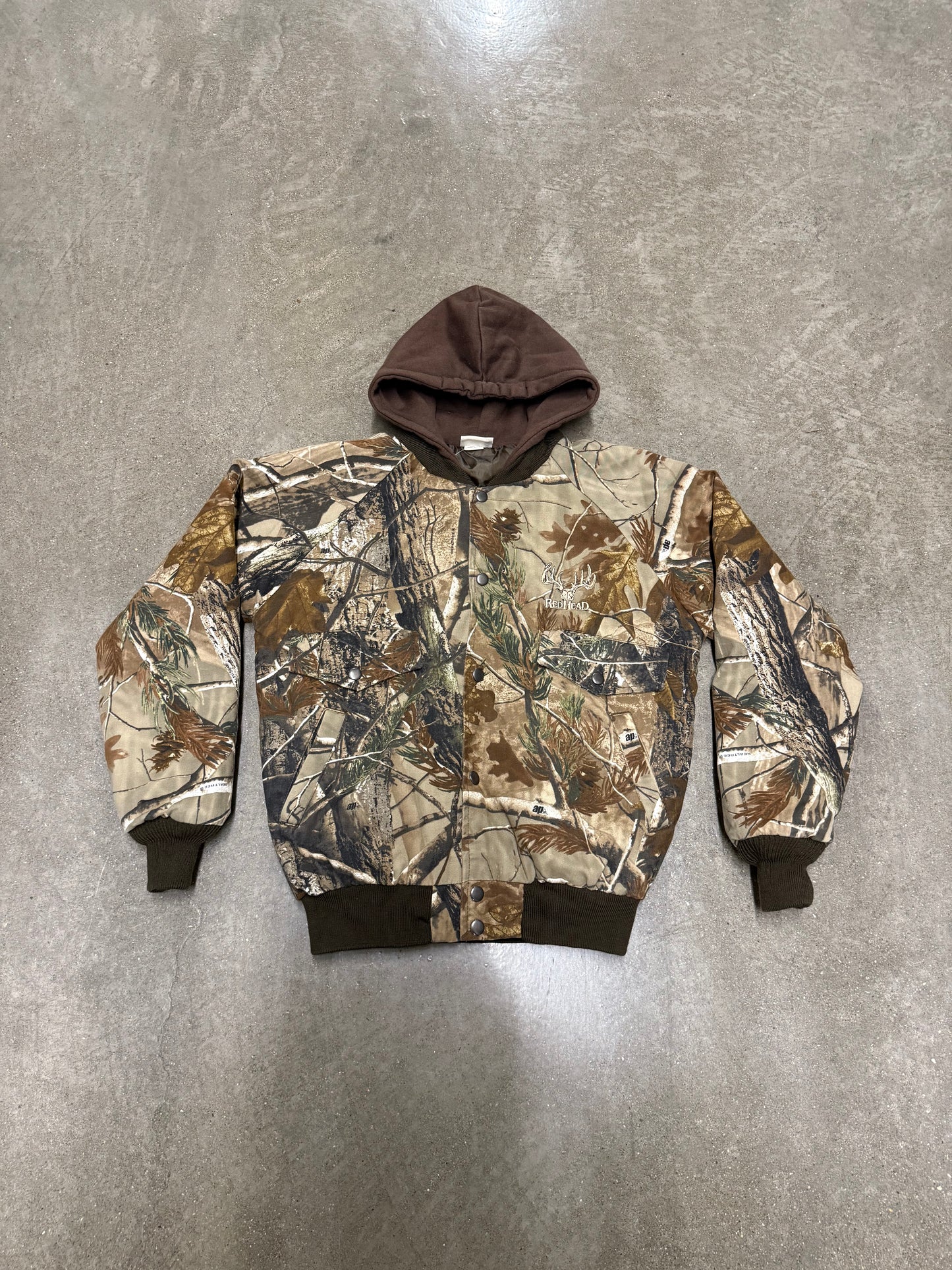Vintage Y2K RedHead Camo Work Jacket