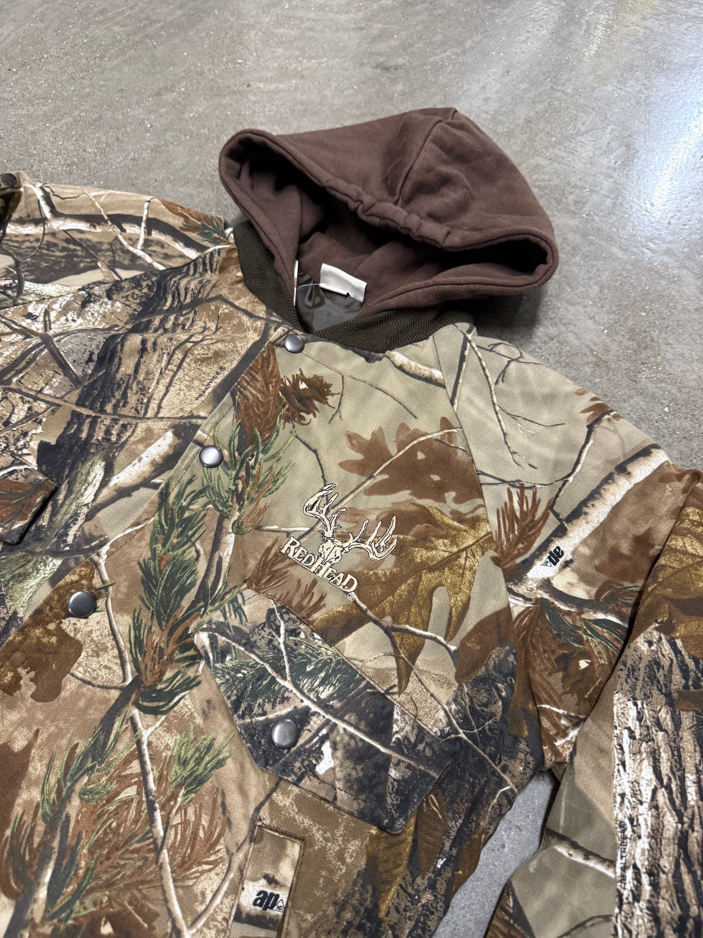 Vintage Y2K RedHead Camo Work Jacket