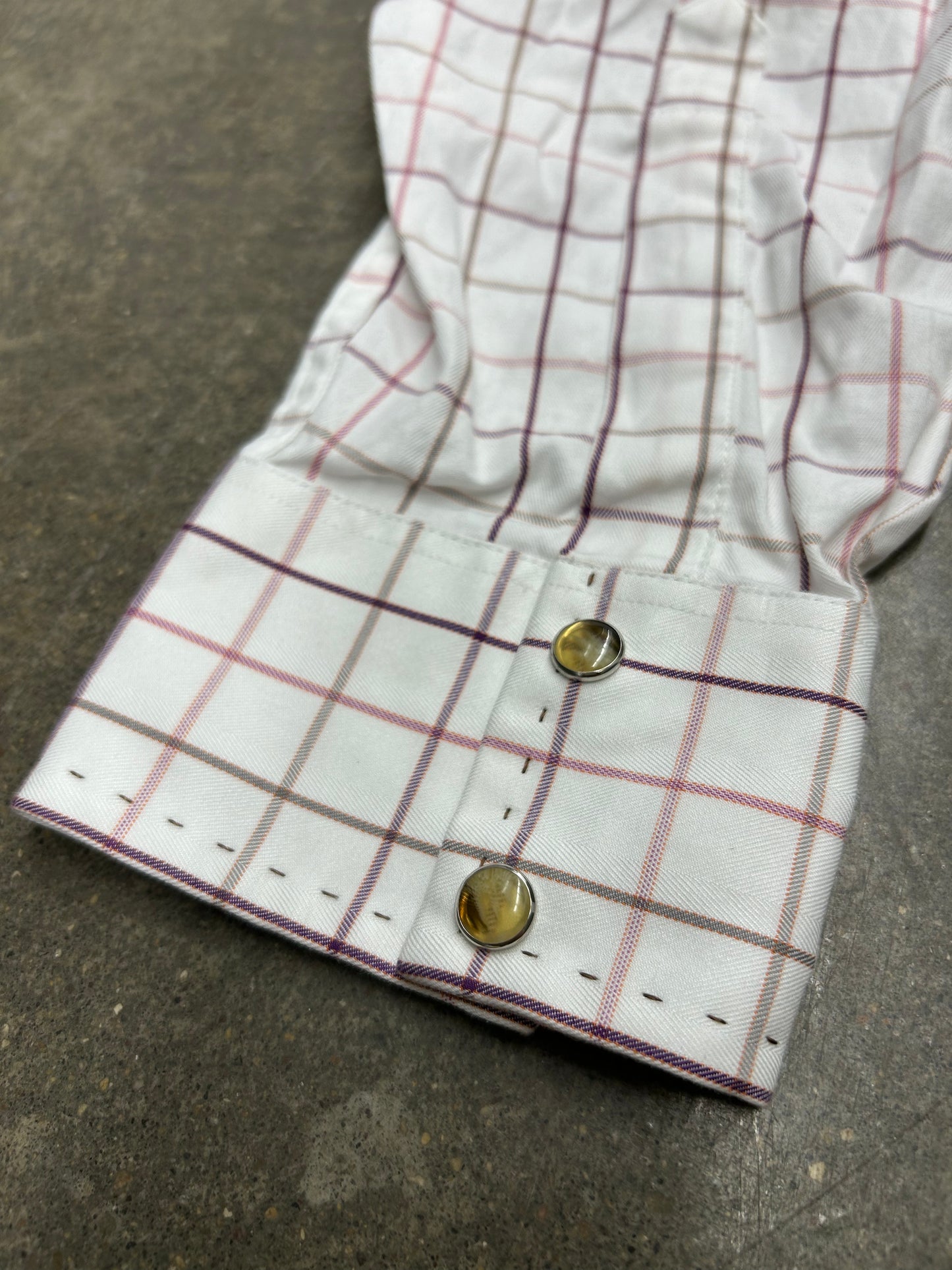 Y2K Western Snap Button Shirt
