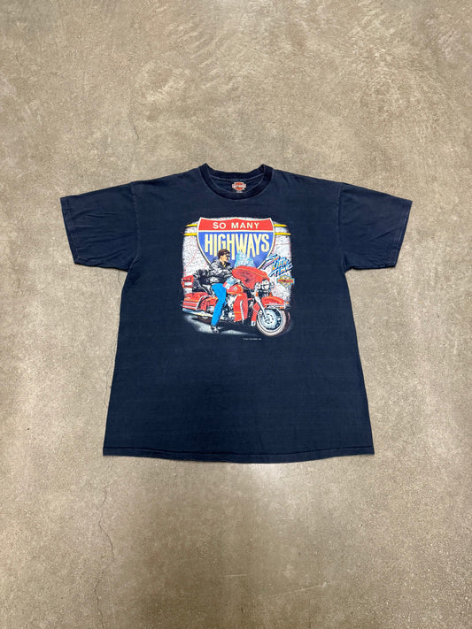1991 Harley Davidson N. Judson, Indiana Vintage T-Shirt
