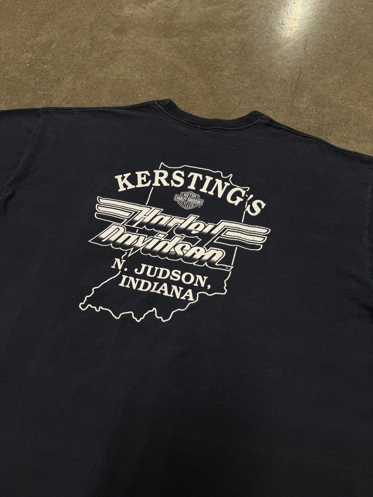 1991 Harley Davidson N. Judson, Indiana Vintage T-Shirt
