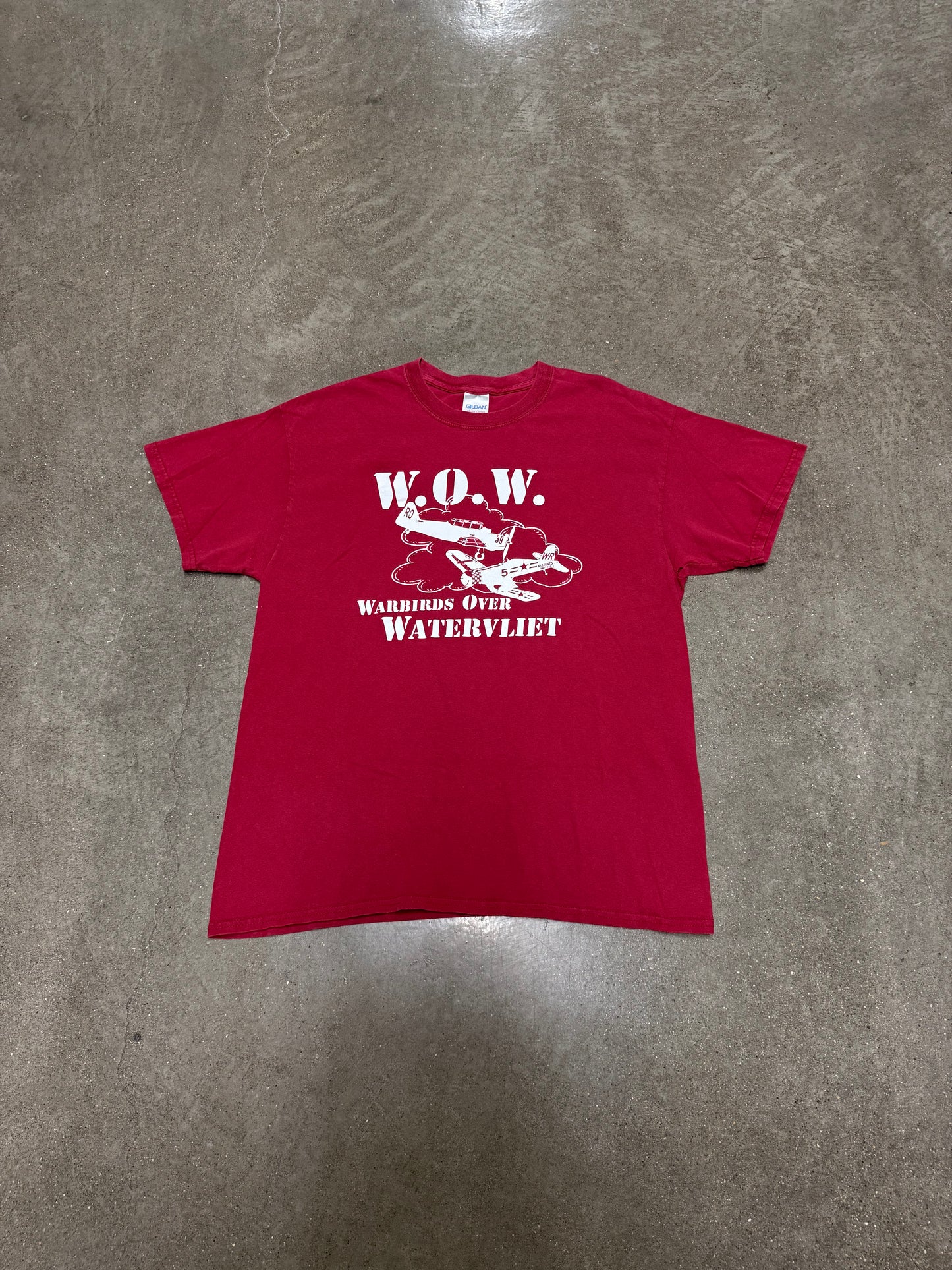 Vintage Y2K 2000's Military Marines Warbirds Planes T-Shirt