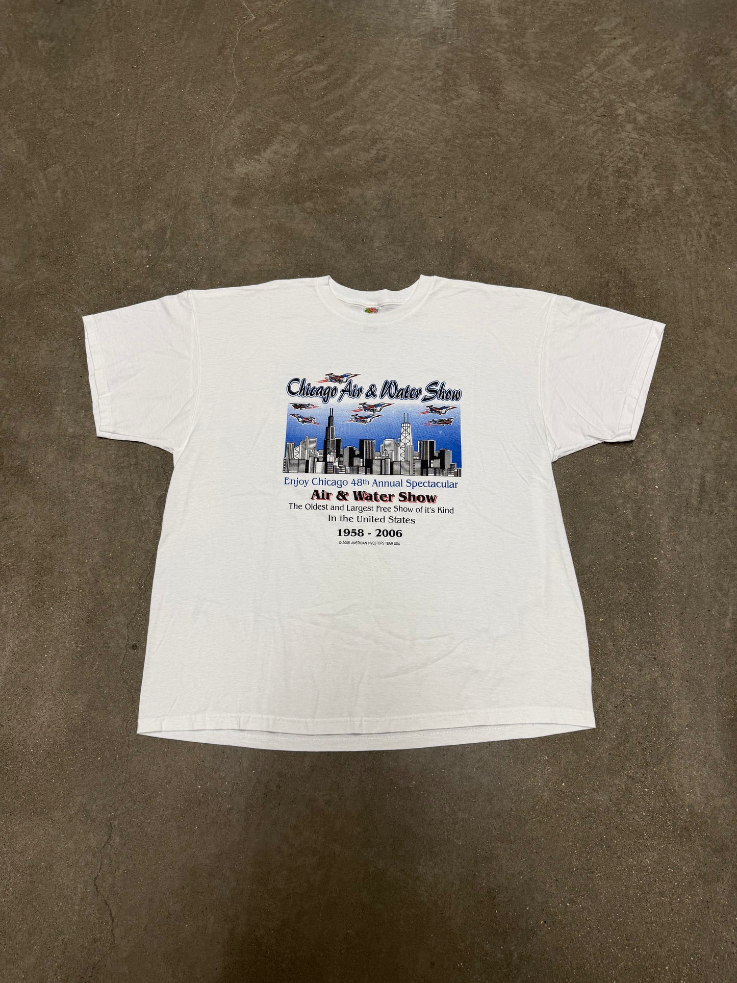 Vintage 2006 Chicago Air Show Y2K T-Shirt