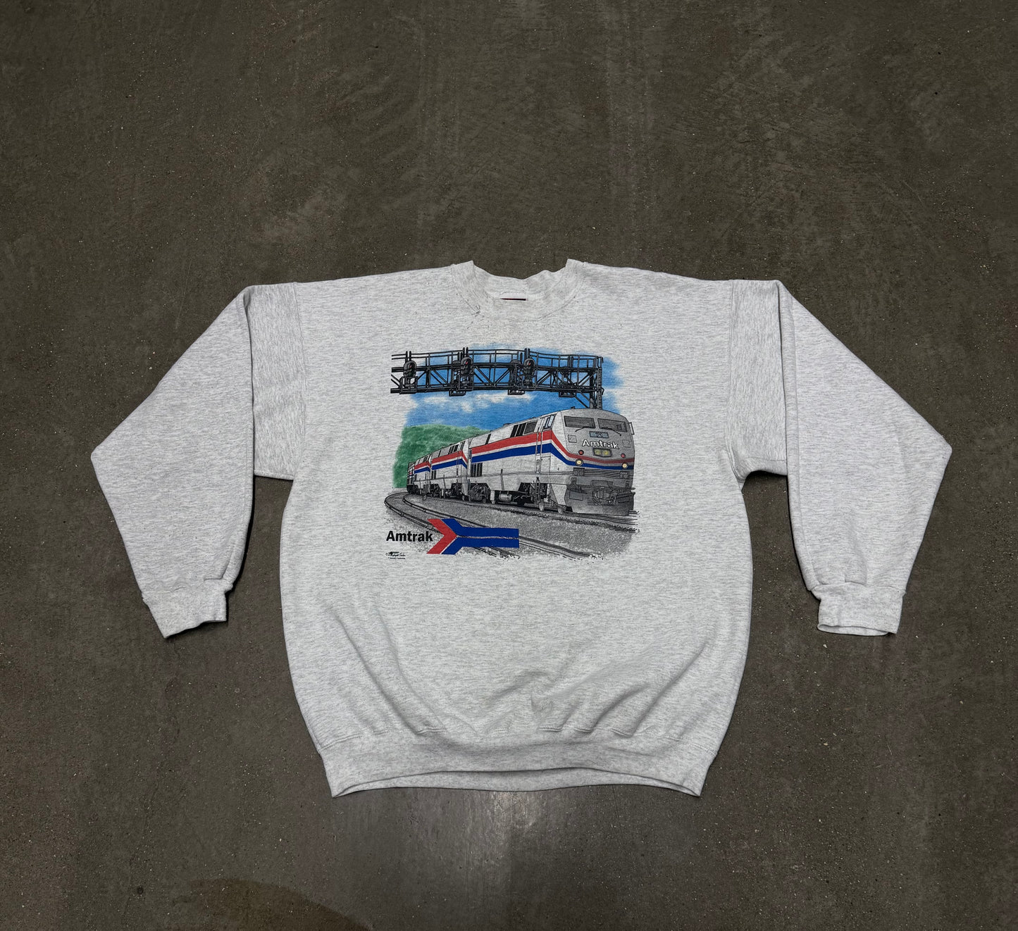 Vintage 1990s Amtrak Crewneck