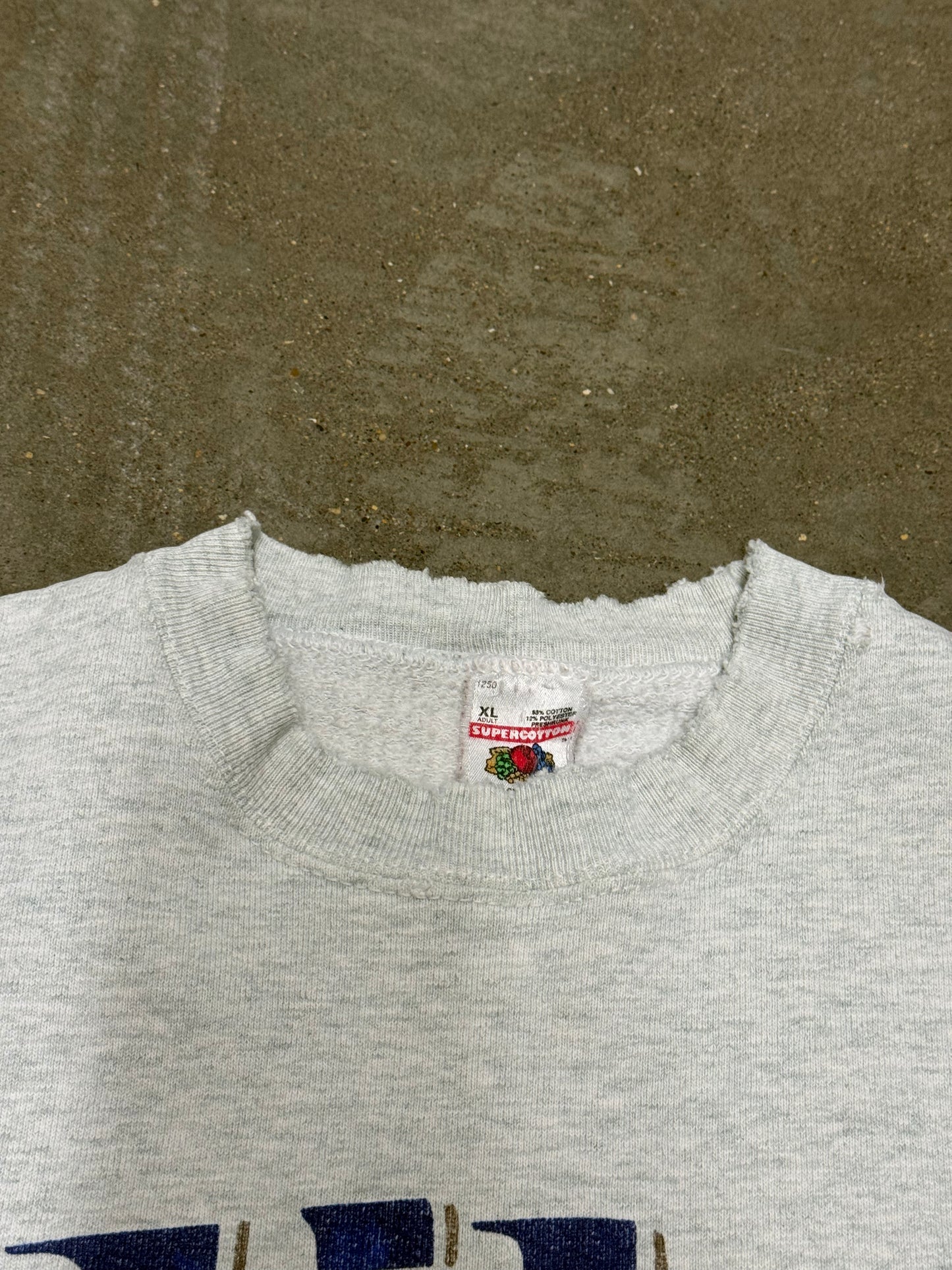 Vintage Y2K 90s Distressed Miller Lite Crewneck