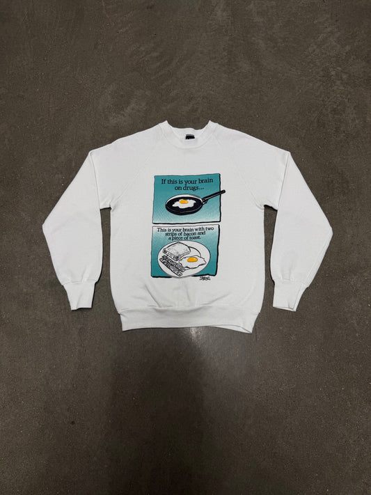 Vintage 90s Y2K Comic Strip Funny Crewneck