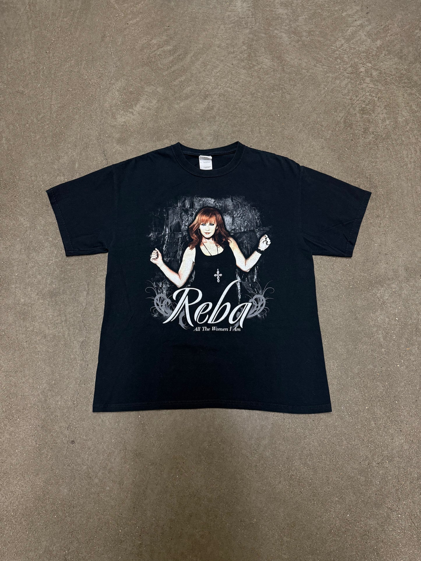 Vintage Y2K Reba All The Woman I Am Tour Concert Shirt