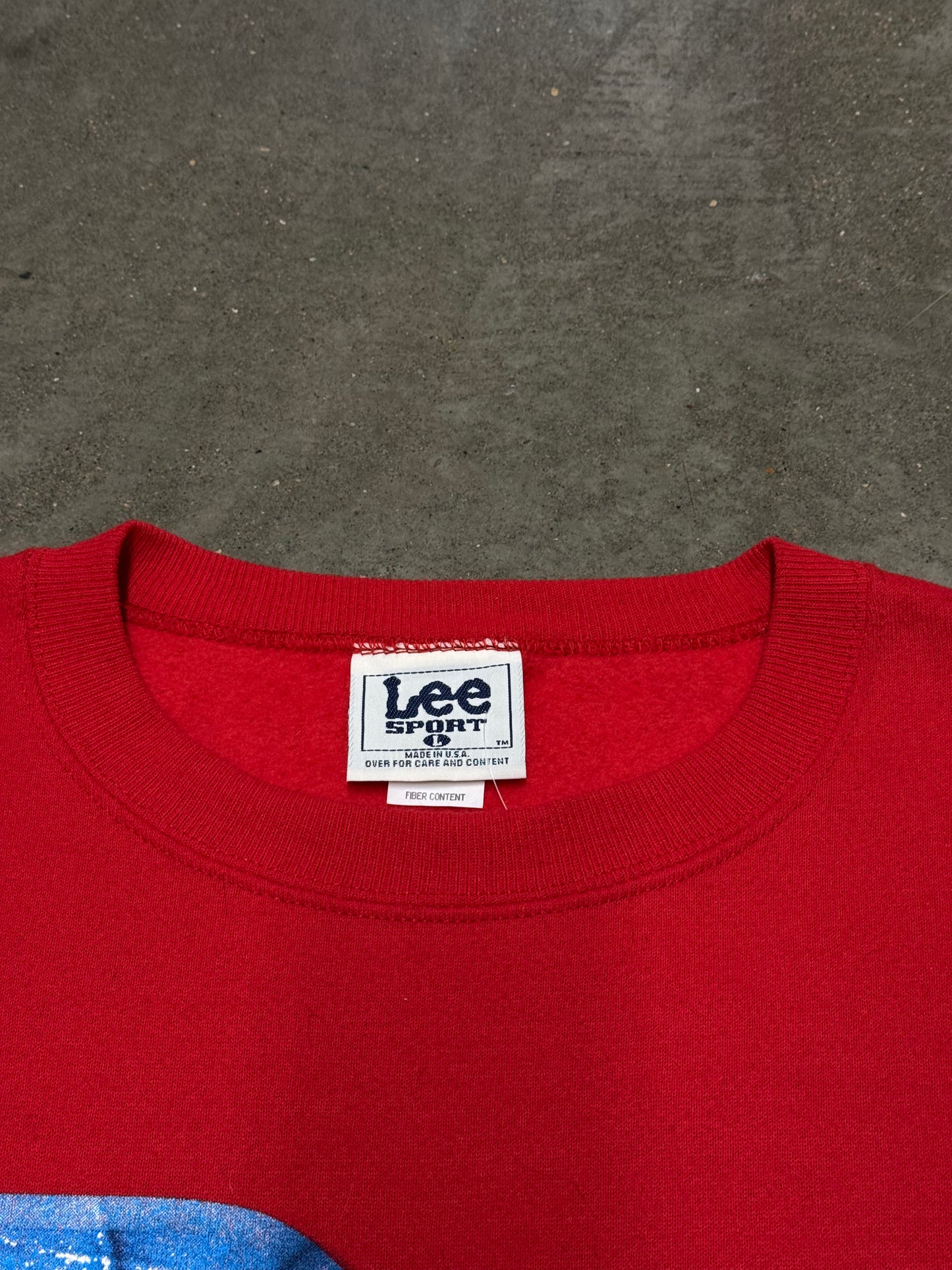 Vintage 1990s Y2K Lee Sports Chicago Blackhawks Crewneck Sweatshirt