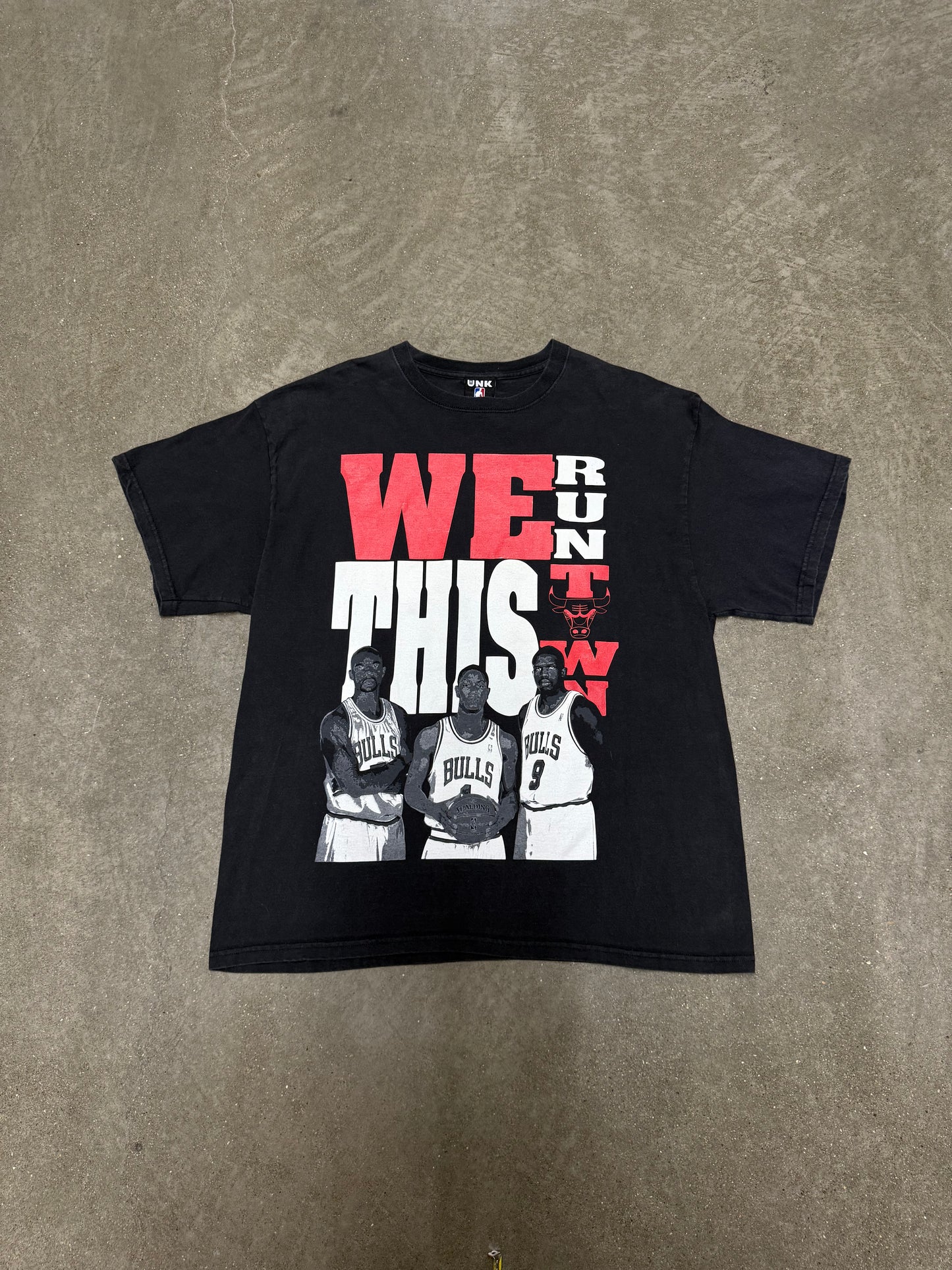 Vintage Y2K NBA Chicago Bulls Derrick Rose Era T-Shirt