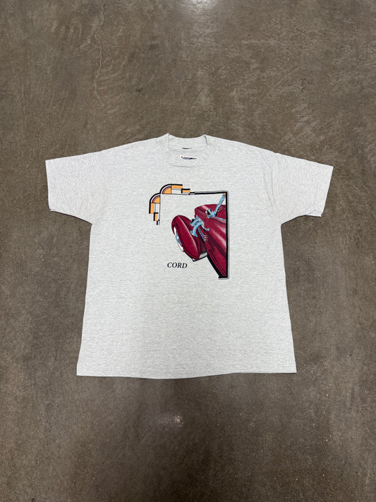 Vintage 1980s Auburn Cord Duesenberg Museum T-Shirt