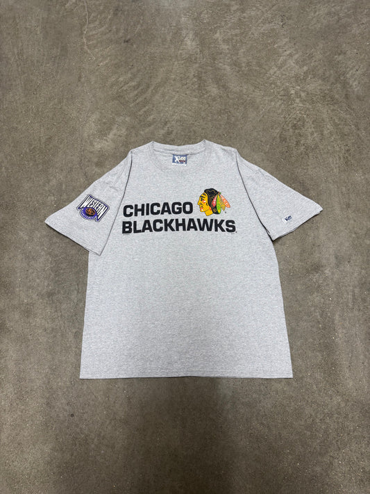 Vintage 1990s Y2K Chicago Blackhawks Lee Sports T-Shirt