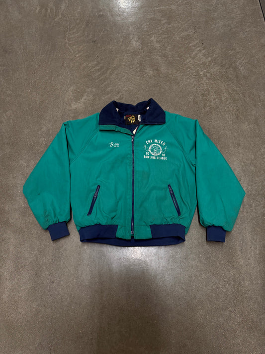 Vintage 1990/1991 Chicago Bowling League Jacket size XL