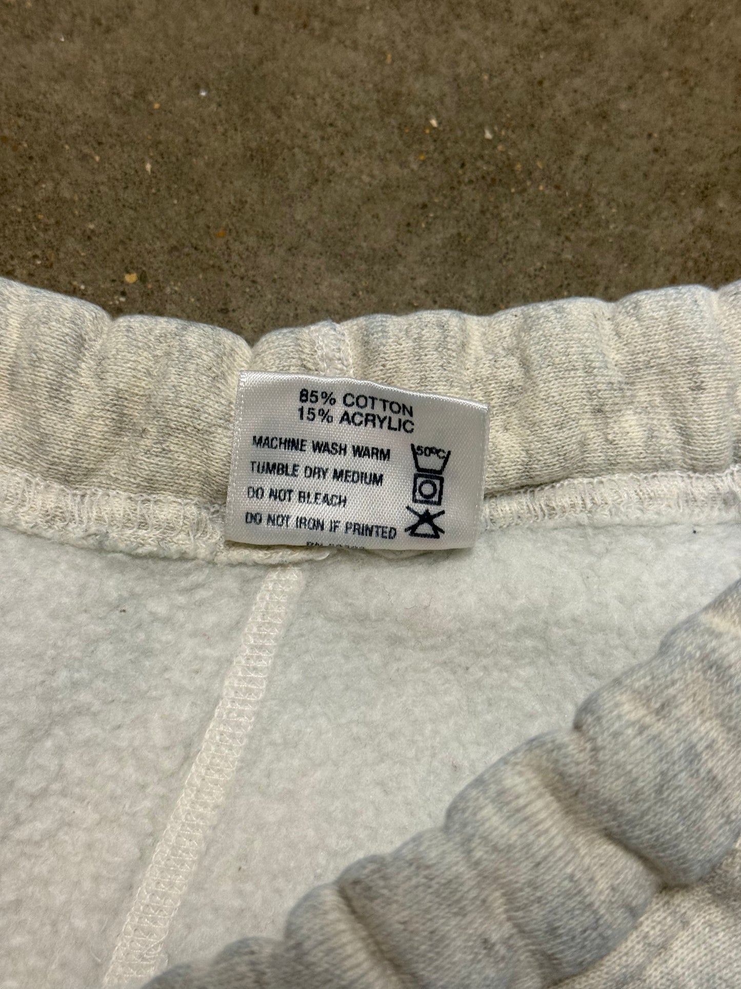 Vintage 1980's Notre Dame Fighting Irish Football Grey Sweatpants