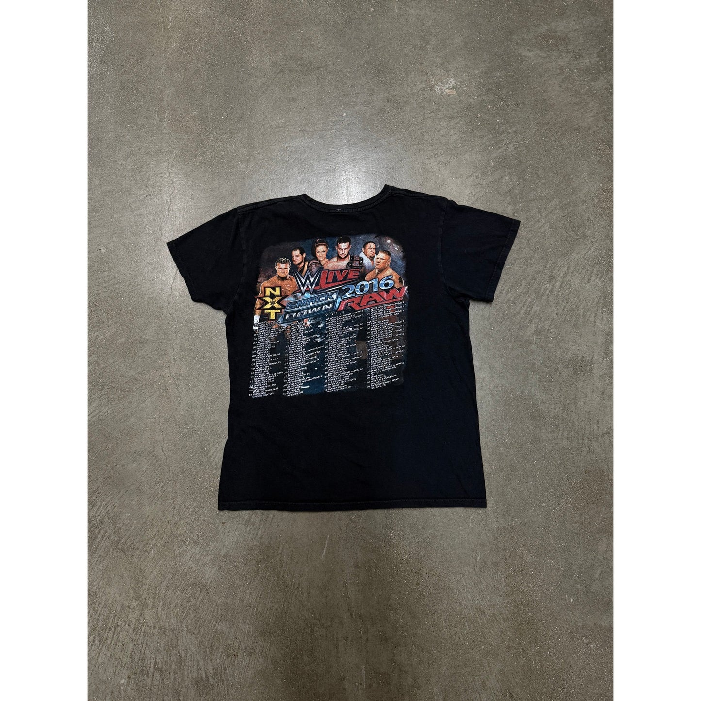 2016 WWE Vintage T-Shirt