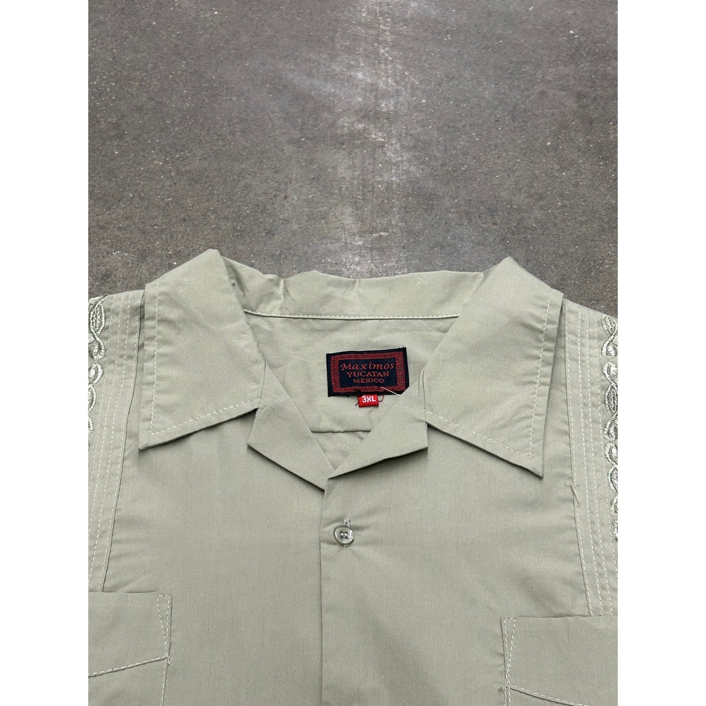 Y2K Hawaiian Embroidered Shirt