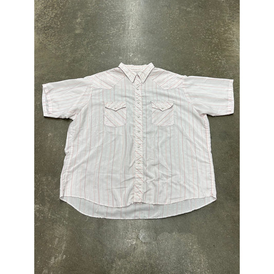 Y2K Wrangler Western Snap Button Shirt
