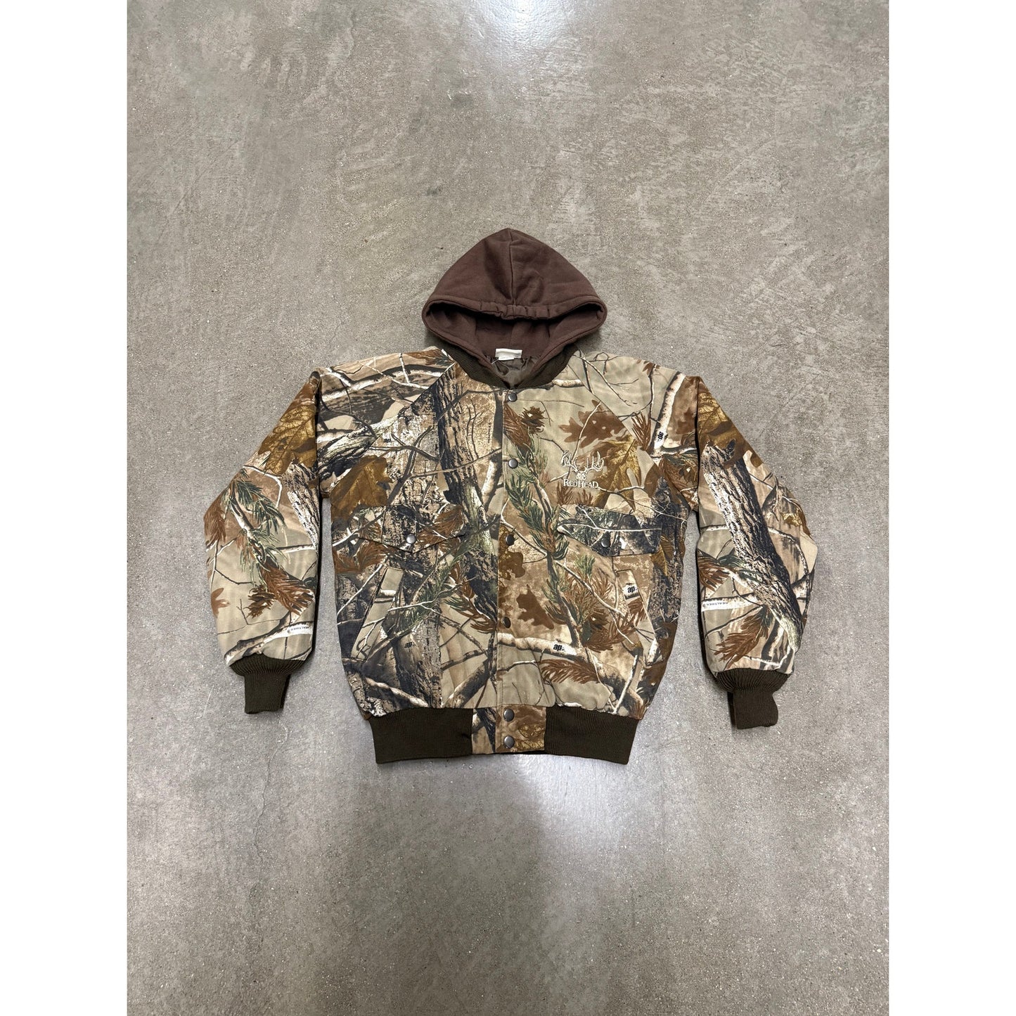 Vintage Y2K RedHead Camo Work Jacket